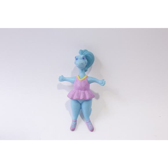 Meritus, 1992, Darling Dinos, Bendable, Dinosaur, Ballerina, PVC Figure, Vintage - Picture 1 of 3